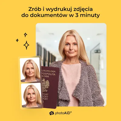Zdjęcie do dowodu w PhotoAiD | Wydruk i Odbiór